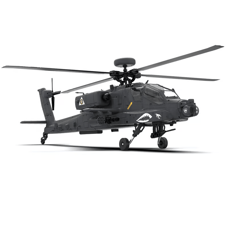 💯YU XIANG F11-S AH64 Apache RC Helicopter 1/32 2.4G 6CH RTF GPS Smart Version