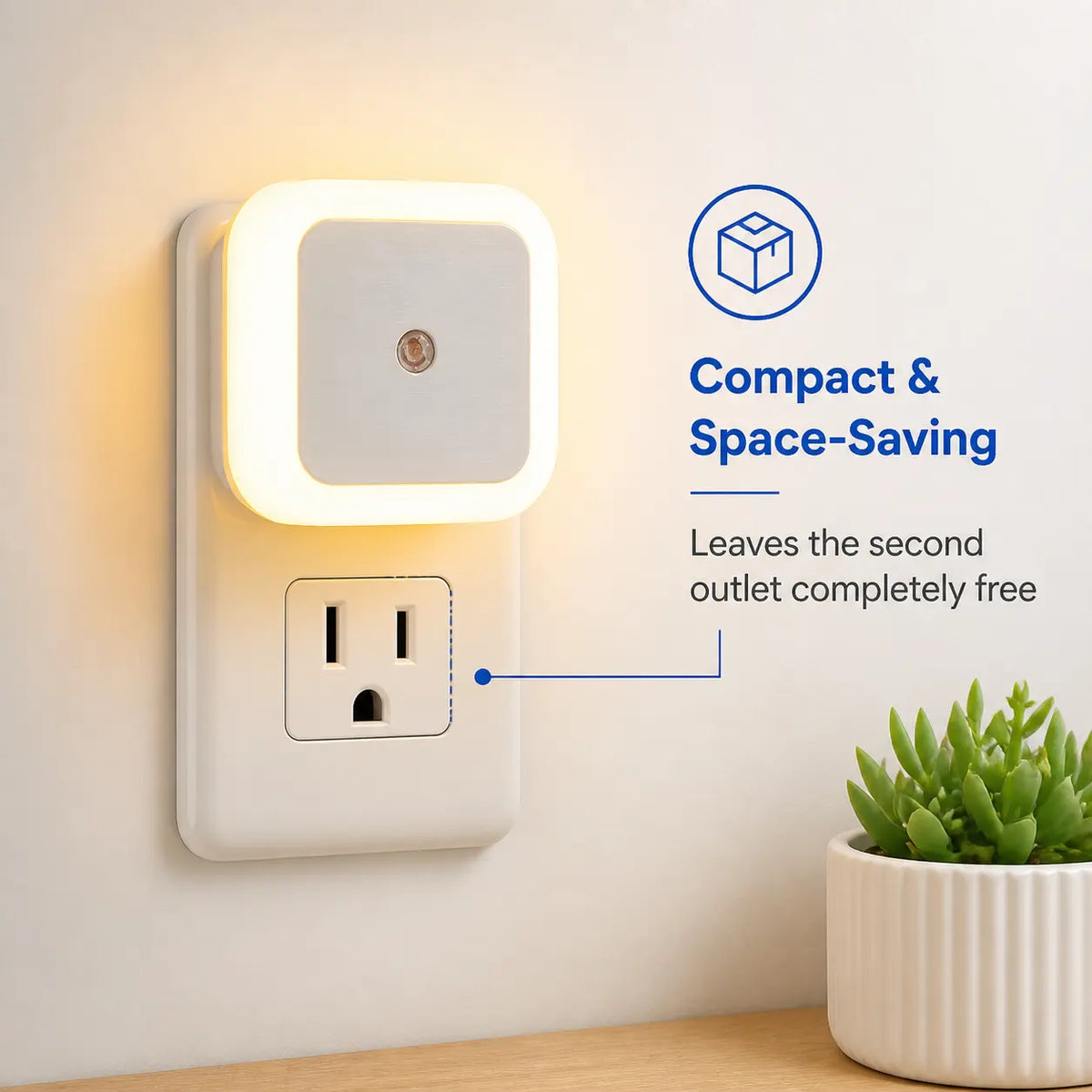 6‑Pack Compact Ultra‑Energy‑Saving Smart LED Night Lights💡 - image 12