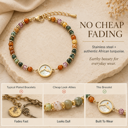 ✨ Mustard Seed Faith Mountain Bracelet | Inspirational Jewelry Gift for Her