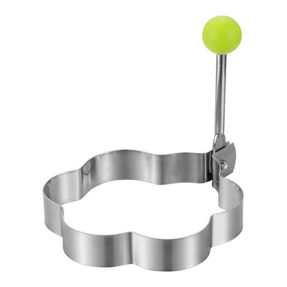 🍳 Stainless Steel Egg Rings and Pancake Molds 5 Shapes
