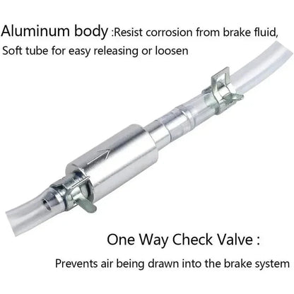 💥Father's Day Sale 49% OFF💥Brake Bleeder Hose One Way Check Valve