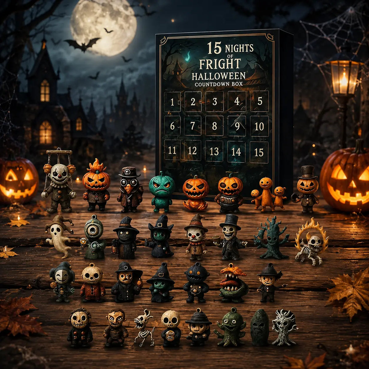 2026 Halloween Advent Calendar, 31-Day Blind Box Surprise Gift Set 🎃