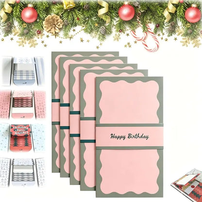 Handmade Waterfall Interactive Tab Greeting Card