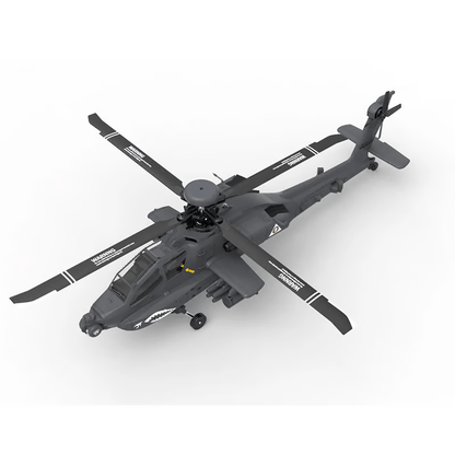 💯YU XIANG F11-S AH64 Apache RC Helicopter 1/32 2.4G 6CH RTF GPS Smart Version