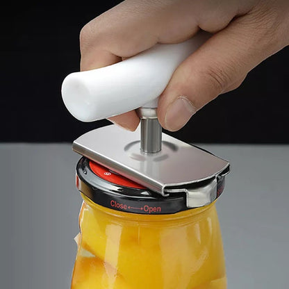 Stainless Steel Jar Opener & Bottle Lid Remover