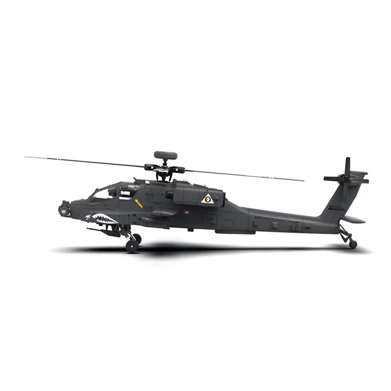 💯YU XIANG F11-S AH64 Apache RC Helicopter 1/32 2.4G 6CH RTF GPS Smart Version