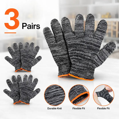 🧤Gardening Gloves for Men & Women– Breathable Stretch Work Gloves with Reinforced Grip | Multi-Purpose Yard, Workshop Protection Gloves