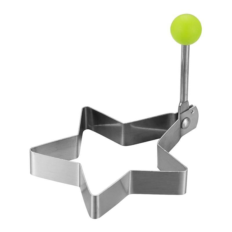 🍳 Stainless Steel Egg Rings and Pancake Molds 5 Shapes
