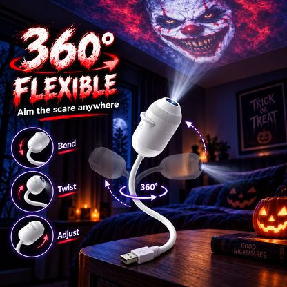 Halloween Horror Atmosphere & Galaxy Star Projector 🎃