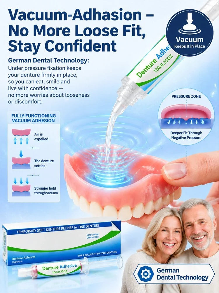 Moldable Denture Cushion Kit | Warm-Water Fit