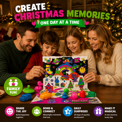 🎄 24-Day Squishy Advent Calendar – A New Surprise Every Day 🎁