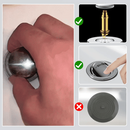 Sink Drain Strainer🚫Clog-Free Drain in Seconds!