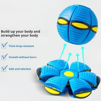 Children's bouncing ball，Magic Flying Saucer (Suitable for small dogs）