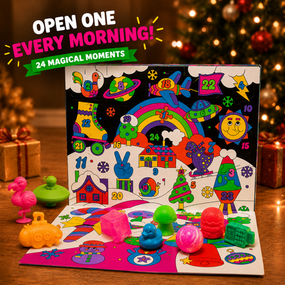 🎄 24-Day Squishy Advent Calendar – A New Surprise Every Day 🎁