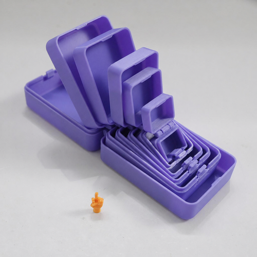 Multi-Layer Nesting Surprise Gift Box, 3D Printed Boxes Inside Boxes