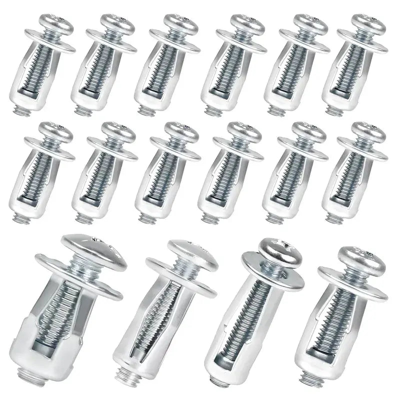 🔩 31Pcs Heavy-Duty Carbon Steel Petal Jack Nut Assortment Kit