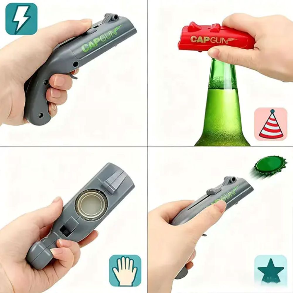 Creative Bottle Opener - Perfect for Family Gatherings, BBQs, and Outd