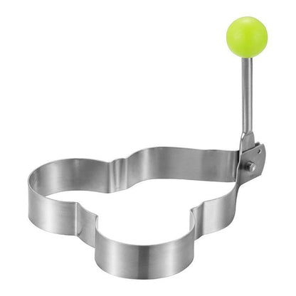 🍳 Stainless Steel Egg Rings and Pancake Molds 5 Shapes