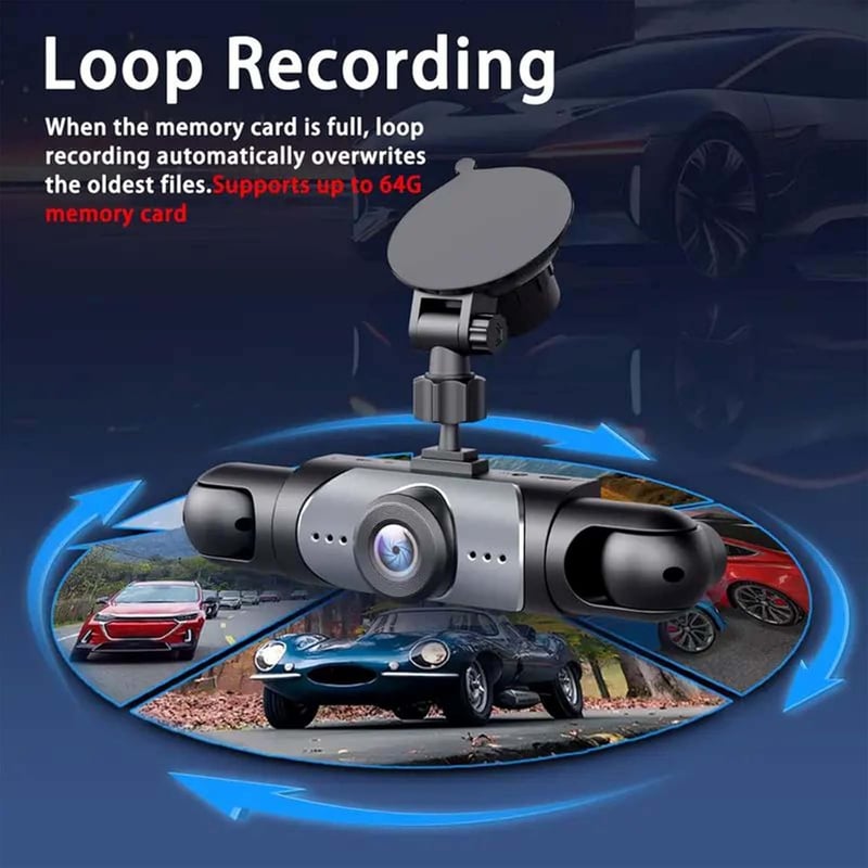 🎁🎁LAST DAY 49% OFF🔥Full View Car Dashcam System
