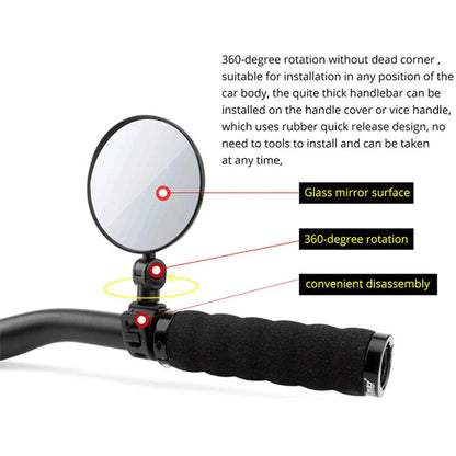 Bike Handlebar Rear View Mirror