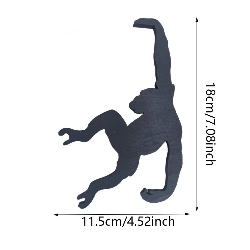 Gorilla Wooden Wall Hook, Heavy-Duty Organizer for Coats and Bags