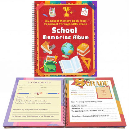 📚 All-Grade School Memory Album | Record Every Kid’s School Milestones🎓