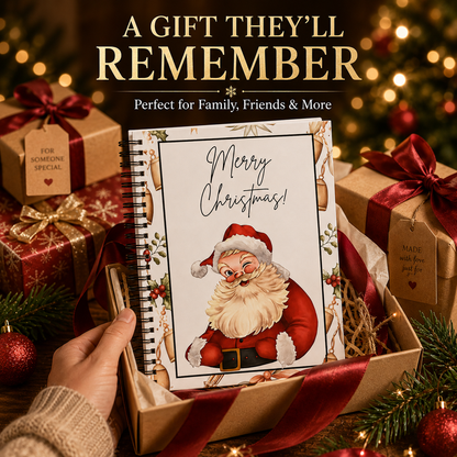 🎄Personalized Christmas Cash Holder Book – Creative Holiday Scavenger Hunt Gift 🎅