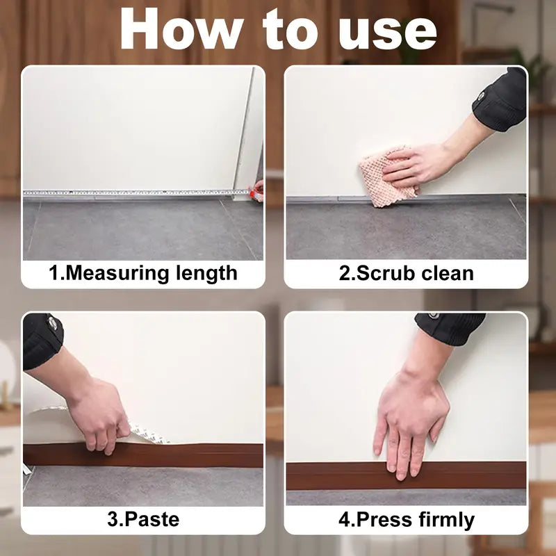 🔥16.4Ft Door Weather Stripping | Adhesive Draft Stopper Seal Strip for Doors, Windows & Shower Doors
