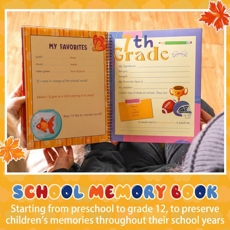 📚 All-Grade School Memory Album | Record Every Kid’s School Milestones🎓