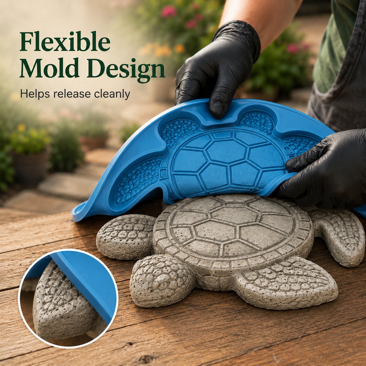 💥 LAST DAY 49% OFF - 🌊 Reusable Ocean Theme Garden Art Mold – Make Your Garden Truly One of a Kind