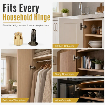 🔩 Heavy-Duty Cabinet Hinge Expansion Repair Kit | Fix Stripped & Loose Doors
