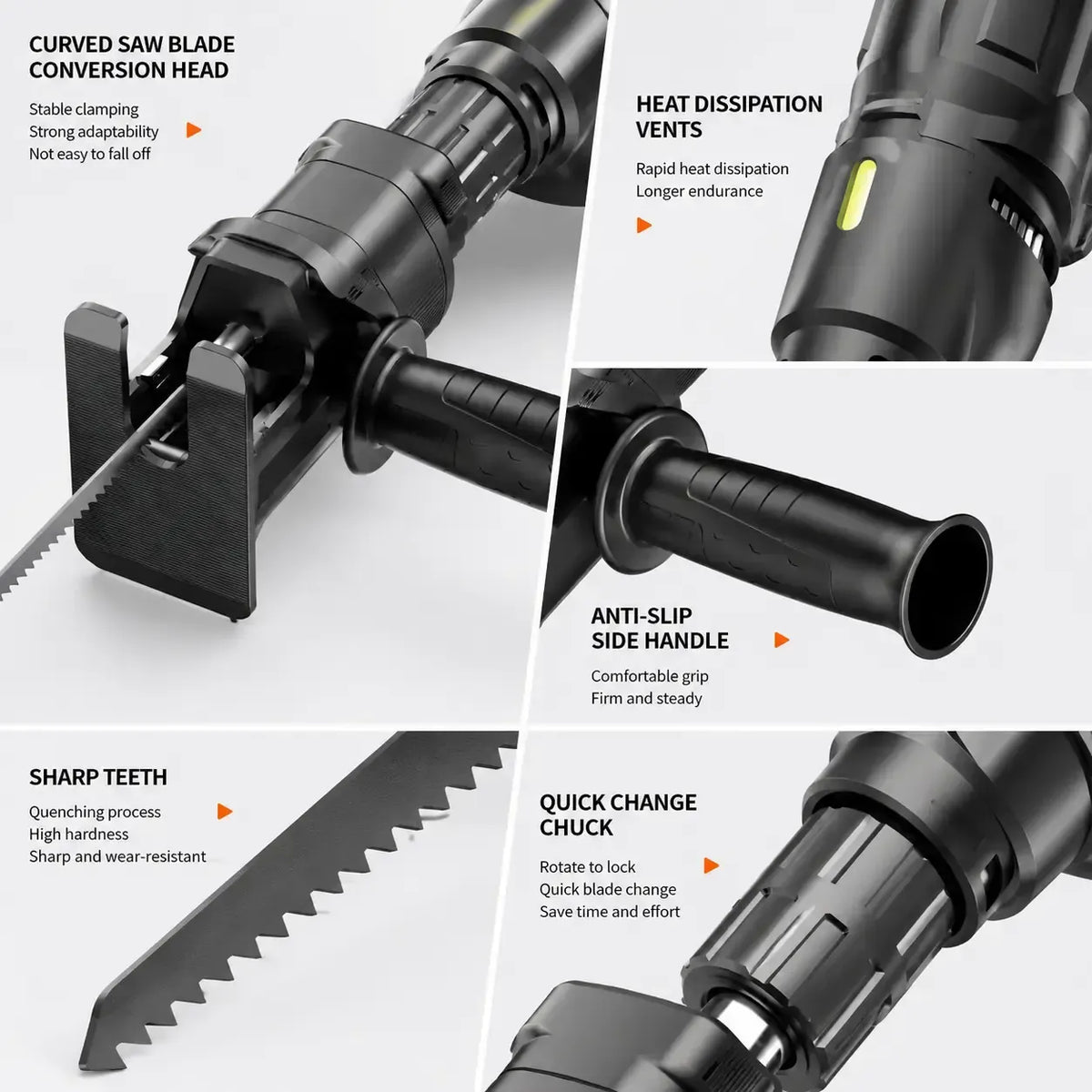 🔧1 Count Reciprocating Saw Attachment for Drill