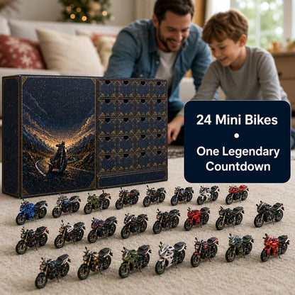 💯2026 Motorcycle Legends Advent Calendar – 24 Days, 24 Mini Motorcycles, 24 Legendary Rides