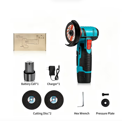 12V Cordless Mini Angle Grinder Kit