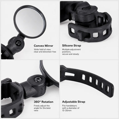 Bike Handlebar Rear View Mirror