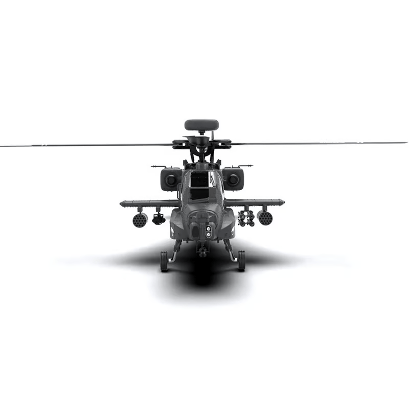 💯YU XIANG F11-S AH64 Apache RC Helicopter 1/32 2.4G 6CH RTF GPS Smart Version