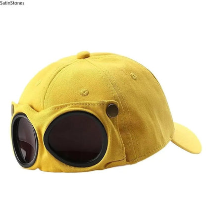Men's Korean-Style Pilot Baseball Cap