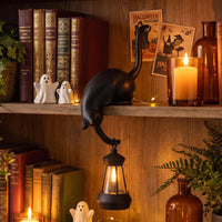 Black Cat Hook with Lantern