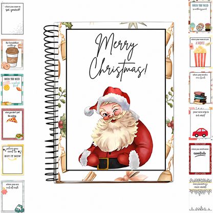 🎄Personalized Christmas Cash Holder Book – Creative Holiday Scavenger Hunt Gift 🎅