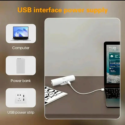 ✨Smart LED Motion Sensor Night Light • Dimmable RGB Magnetic Wall Lamp • USB Rechargeable