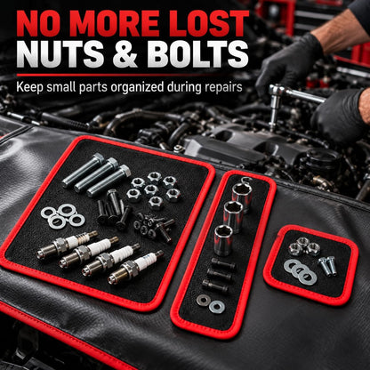 3 PCS Magnetic Tool Mat, Flexible Magnetic Tool Mat