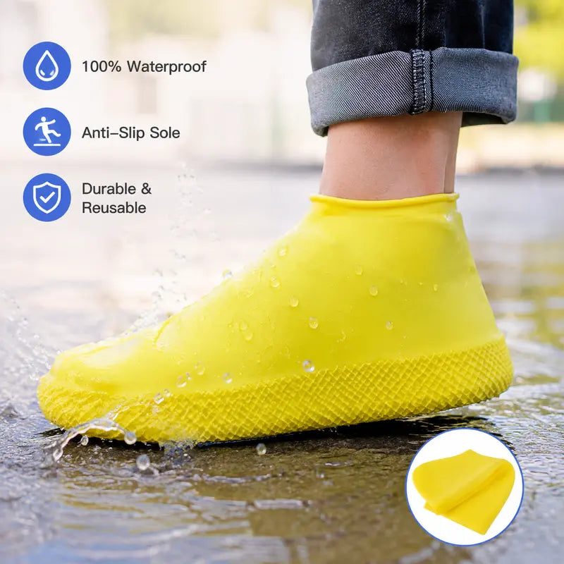 Waterproof Anti-slip Thickened Wear-resistant Stretchy Shoe Covers👟