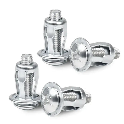 🔩 31Pcs Heavy-Duty Carbon Steel Petal Jack Nut Assortment Kit