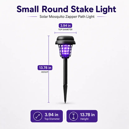 ☀️🦟 Solar Mosquito Zapper | 2-in-1 Bug Killer & Yard Light