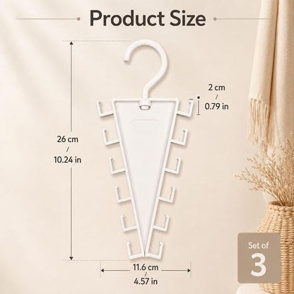 🥳2026 HOT SALE🥳Multi-Functional V-Shaped Double Sided Hanger Storage Rack