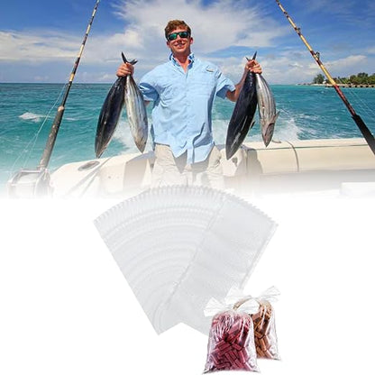 🎣PVA Water‑Soluble Bait Bags - No Residue Fast Sink Fishing Tackle