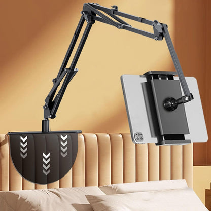 360° Rotatable Lazy Tablet Stand – Adjustable Arm for Bedside & Desk📱