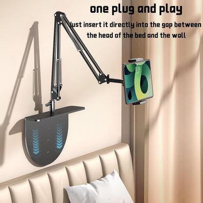 360° Rotatable Lazy Tablet Stand – Adjustable Arm for Bedside & Desk📱