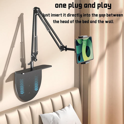 360° Rotatable Lazy Tablet Stand – Adjustable Arm for Bedside & Desk📱