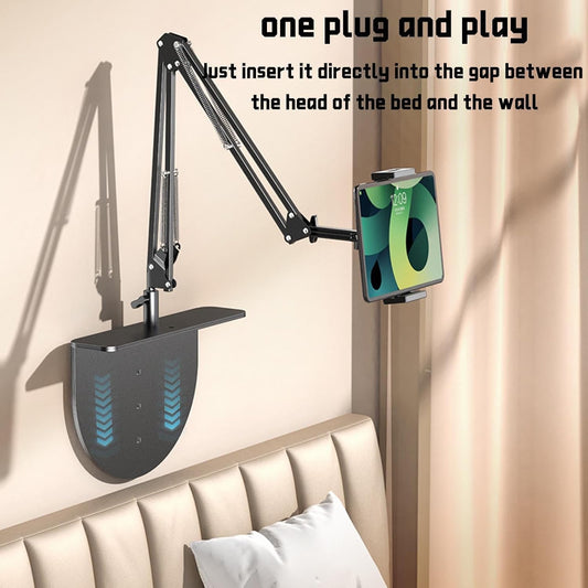360° Rotatable Lazy Tablet Stand – Adjustable Arm for Bedside & Desk📱